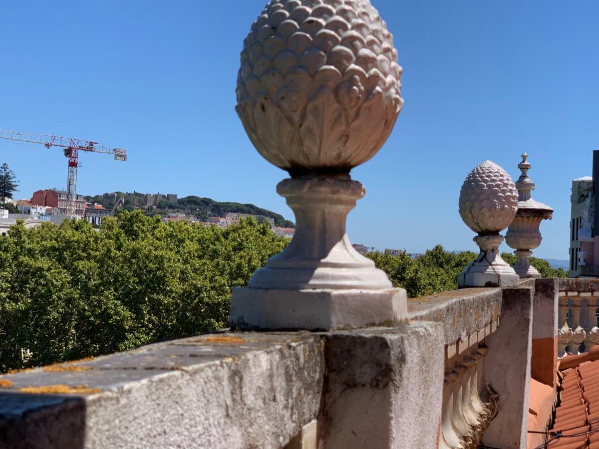 Appartamento Penthouse With A View In The Centre Lisbona Esterno foto